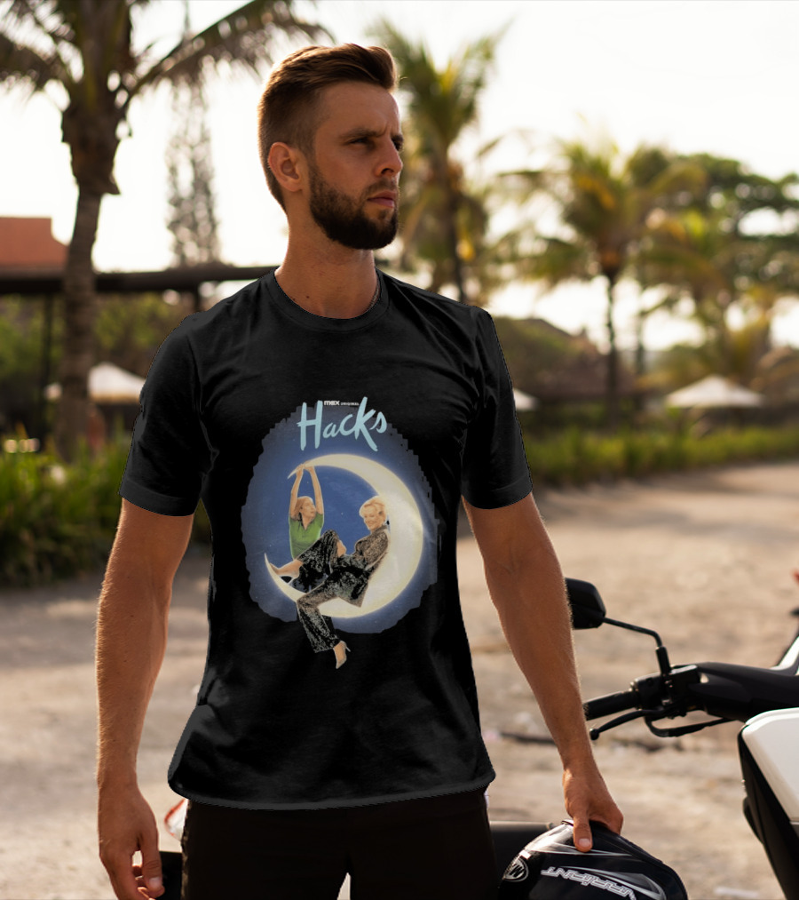 Max Original Hacks Crescent Moon Scene T-Shirt