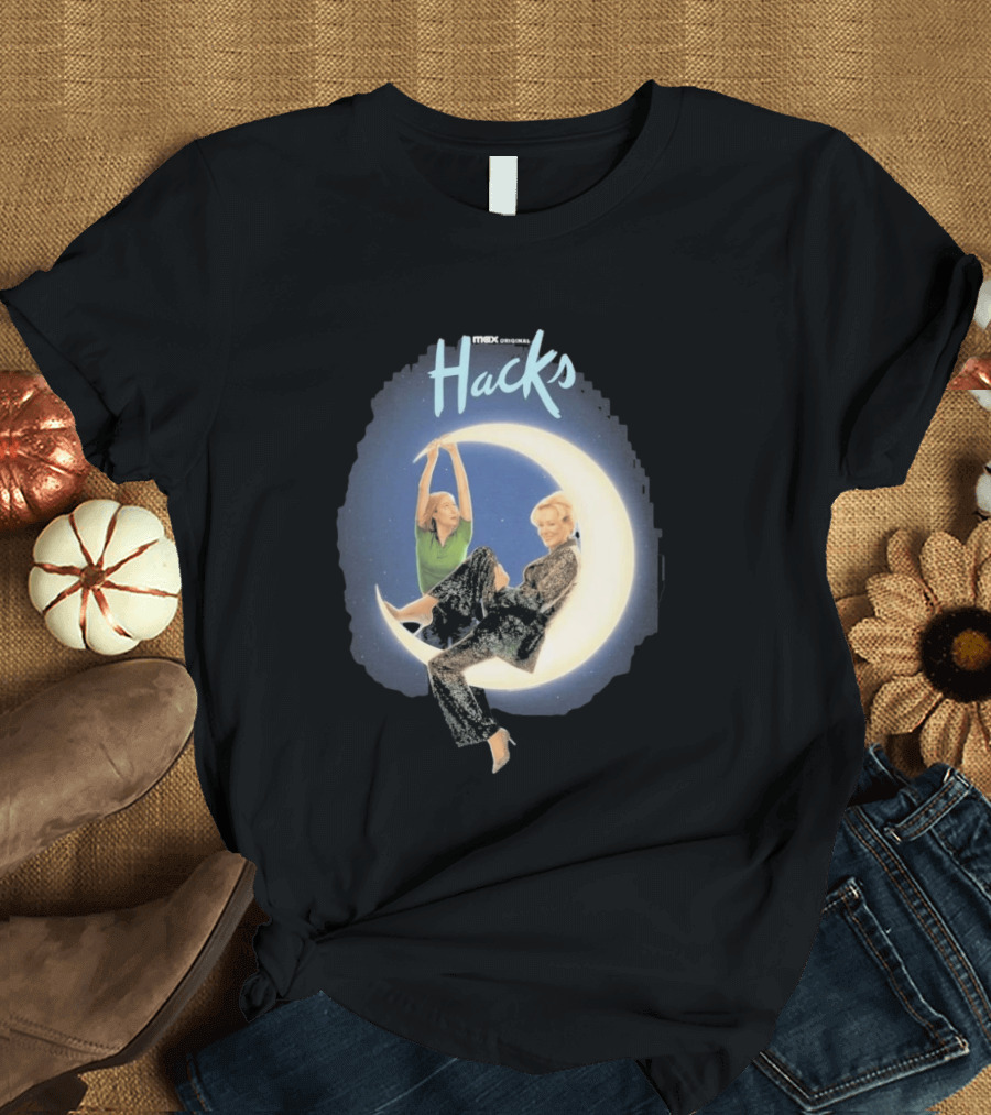 Max Original Hacks Crescent Moon Scene T-Shirt