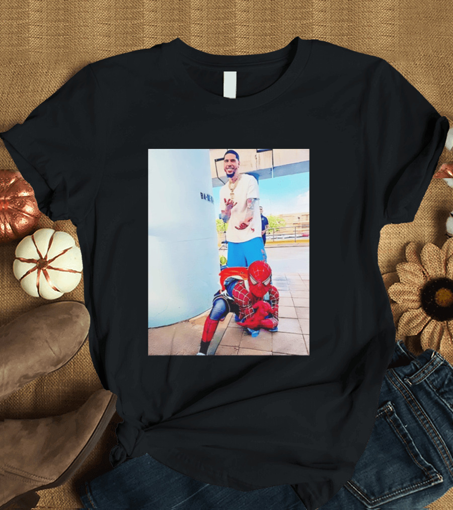 Jayson Tatum Spider Man Boston Celtics T-Shirt