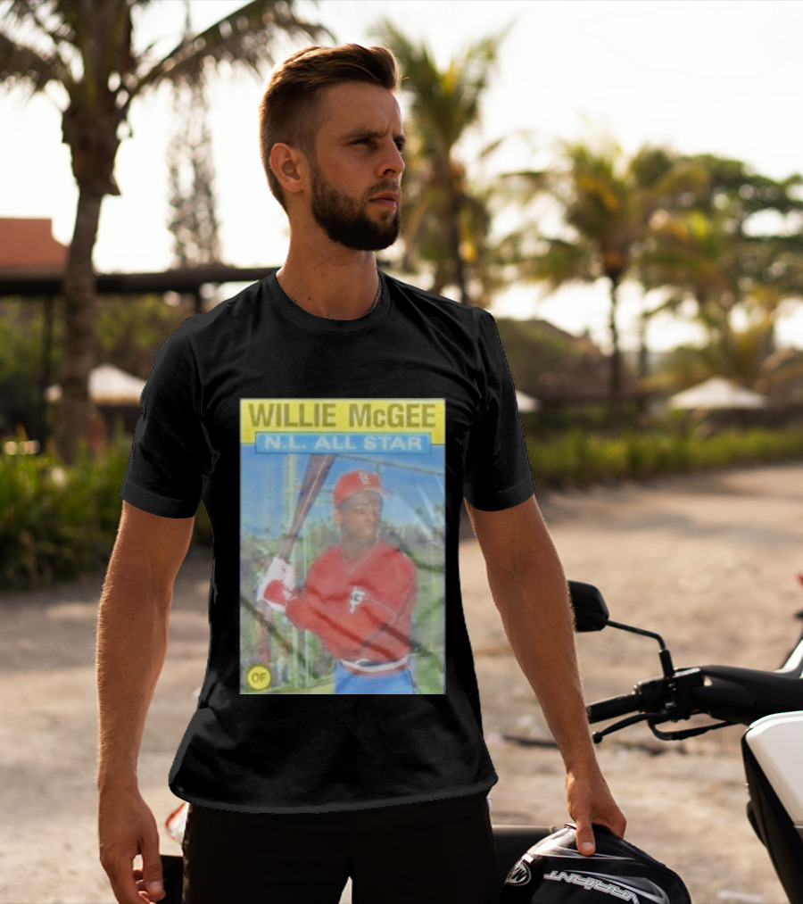 WILLIE McGEE N.L. ALL STAR OF T-Shirt