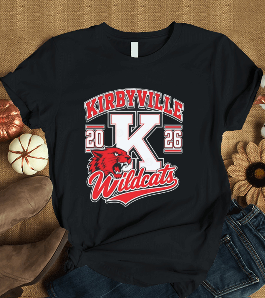 Kirbyville Wildcats K 2026 School Spirit T-Shirt