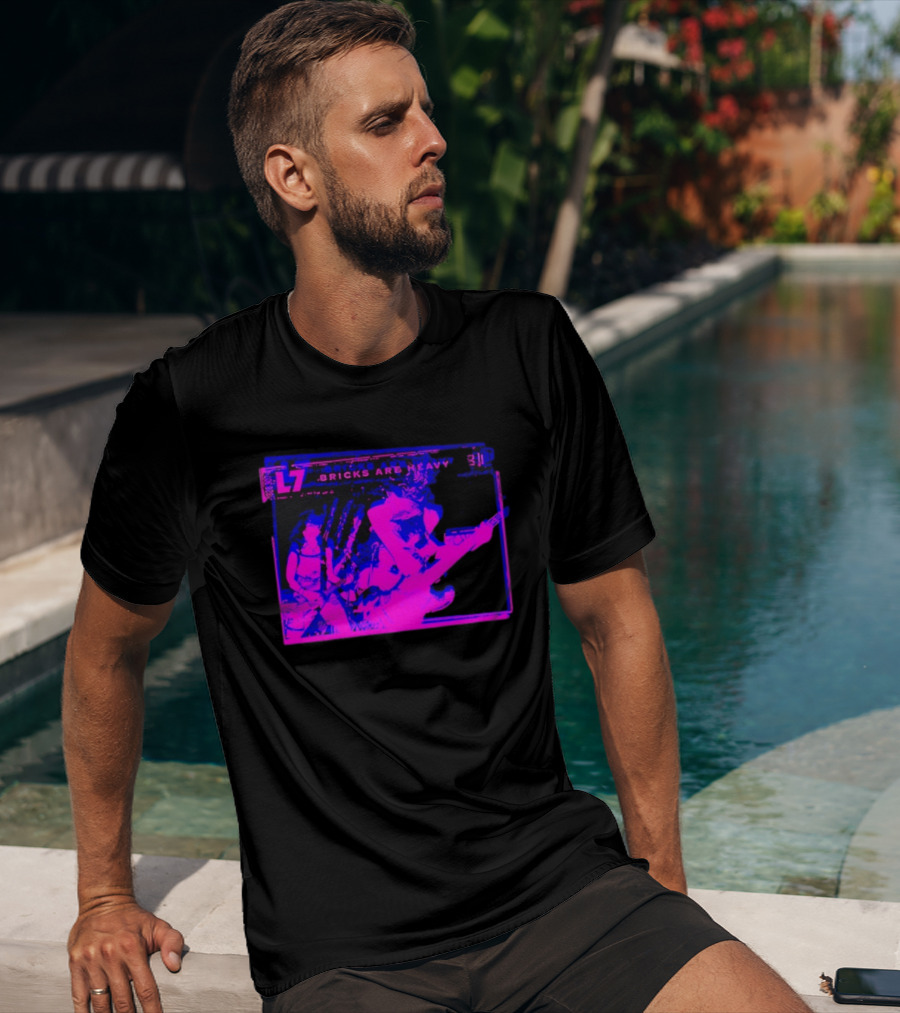 L7 Bricks Are Heavy Band Grunge Alternative Rock Album Cover T-Shirt