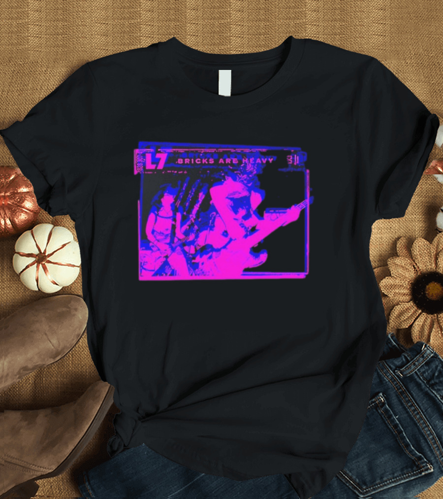 L7 Bricks Are Heavy Band Grunge Alternative Rock Album Cover T-Shirt