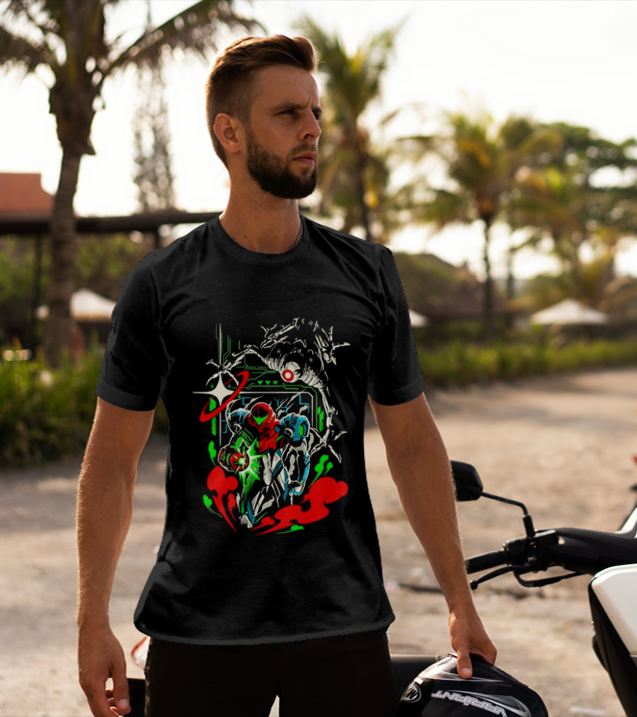 Samus Aran Metroid Your Back Adventure T-Shirt