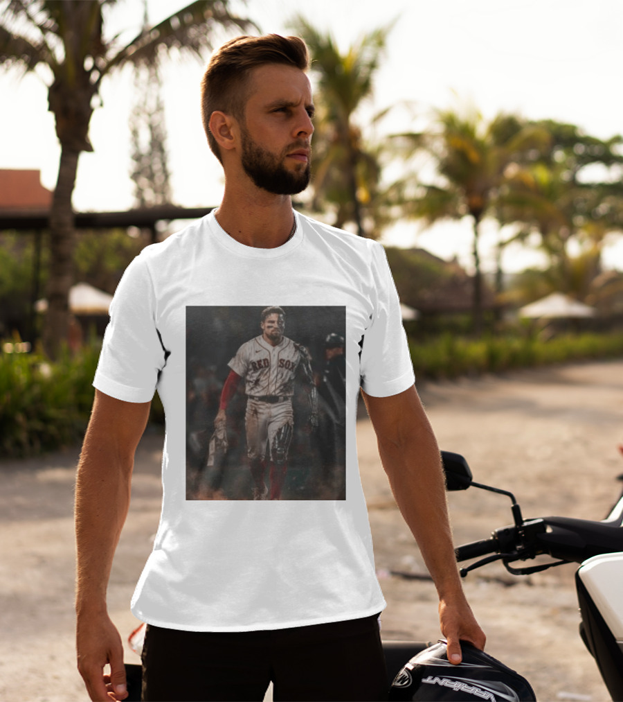 Caleb Durbin The Durbinator Red Sox Cyborg Player T-Shirt
