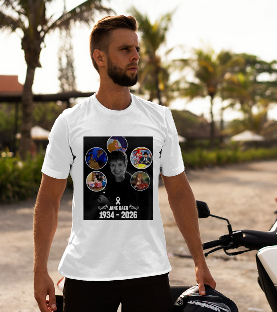 Jane Baer 1934 2026 Beauty And The Beast Sleeping Beauty Dumbo Mary Poppins Fox And The Hound Mickey Mouse T-Shirt