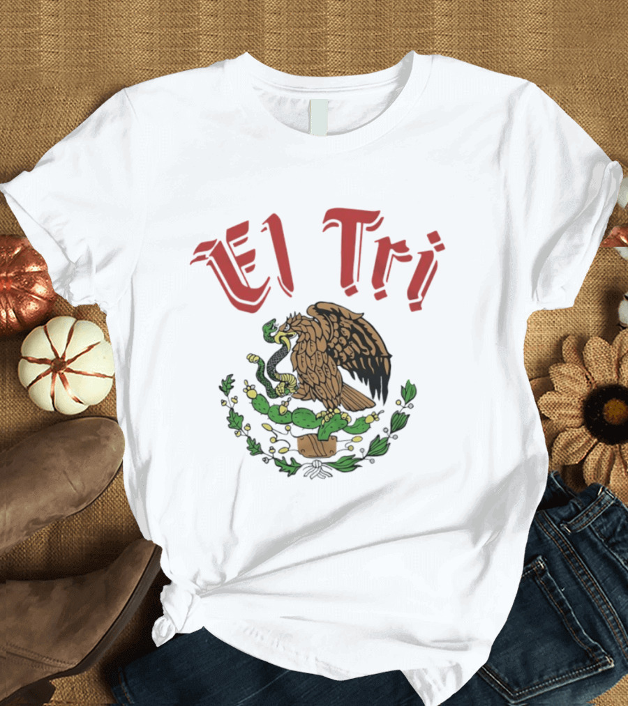 El Tri Mexico By Alex Lora Eagle And Serpent T-Shirt
