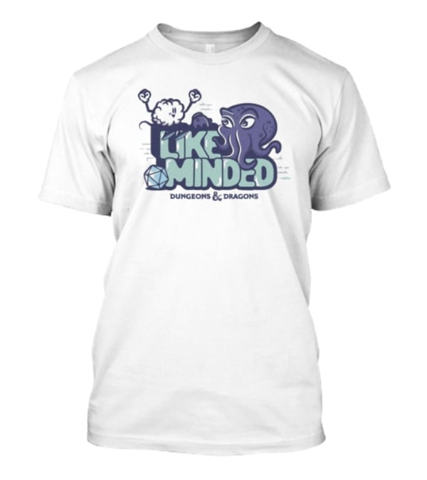 Dungeons & Dragons Like Minded Mind Flayer Octopus T-Shirt