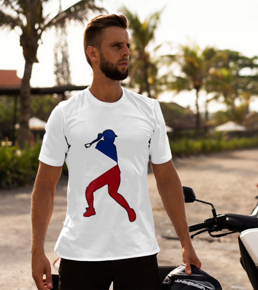Philippines Tennis Player With Flag T-Shirt