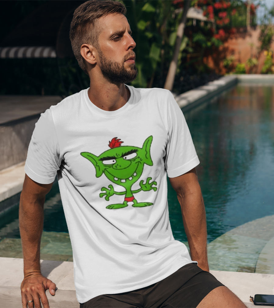 Green Goblin On Baby Yoda T-Shirt