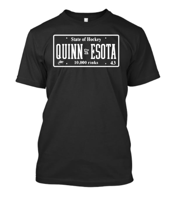 State Of Hockey Quinn Esota 10,000 Rinks 43 T-Shirt