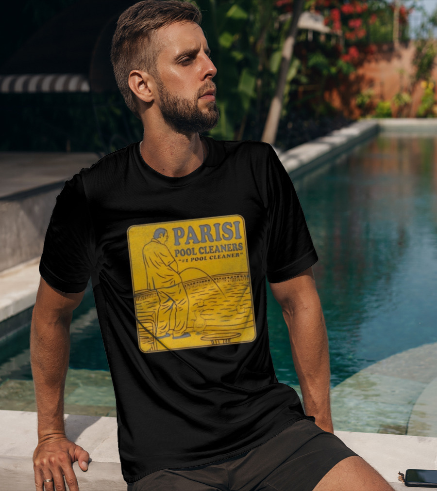 Parisi Pool Cleaners "#1 Pool Cleaner" Vintage Humorous T-Shirt