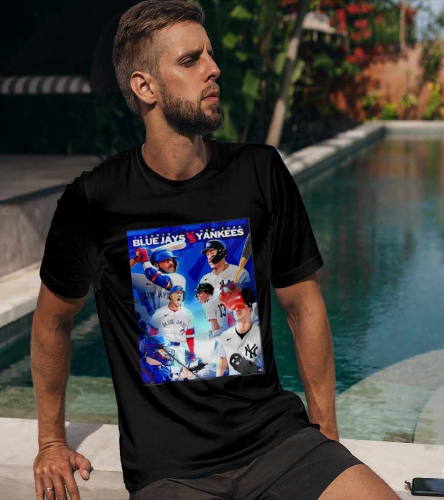 Toronto Blue Jays Vs New York Yankees ALDS 2025 MLB Showdown T-Shirt