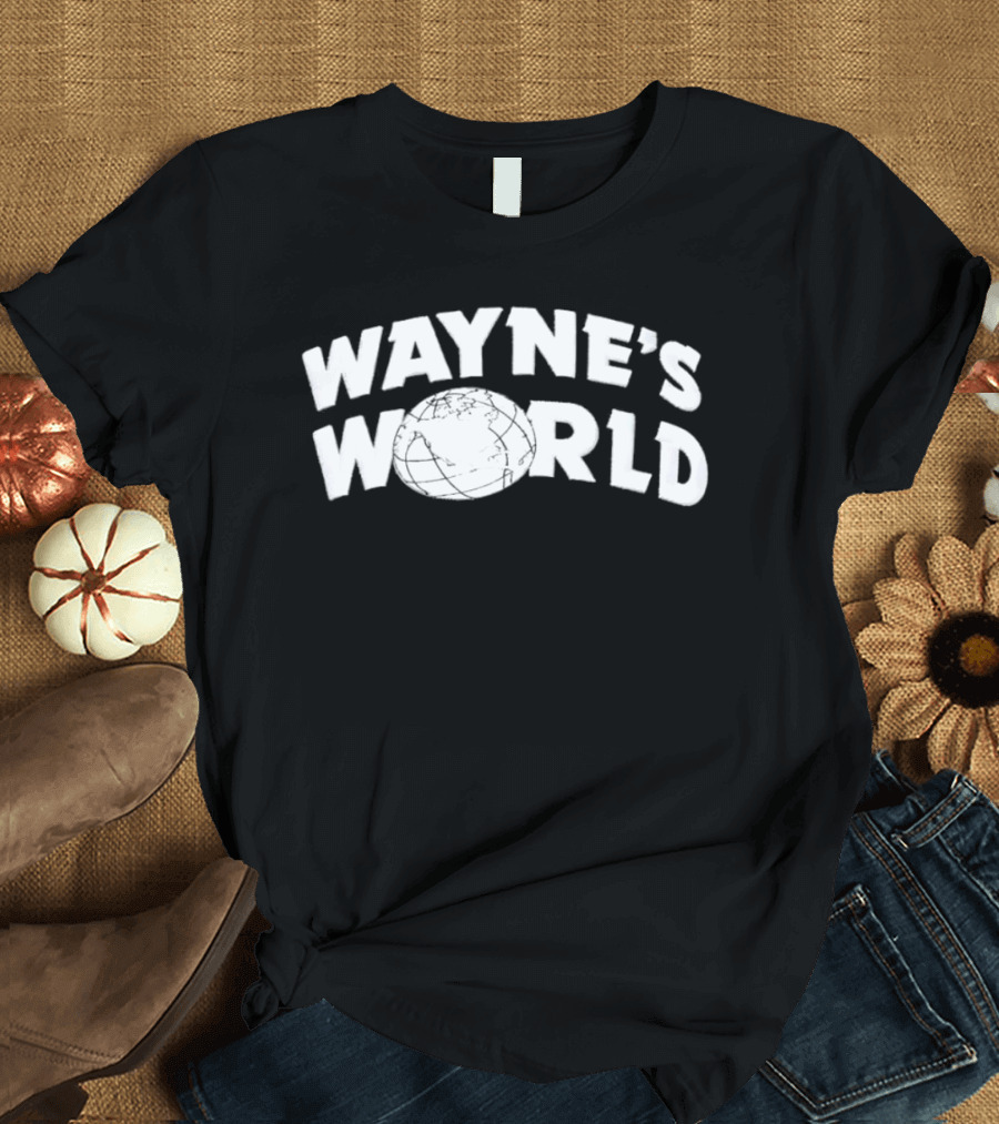 Wayne's World 90s Comedy Classic Film Merchandise T-Shirt