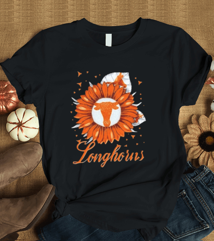 Sunflower Texas Longhorns Football Longhorns T-Shirt