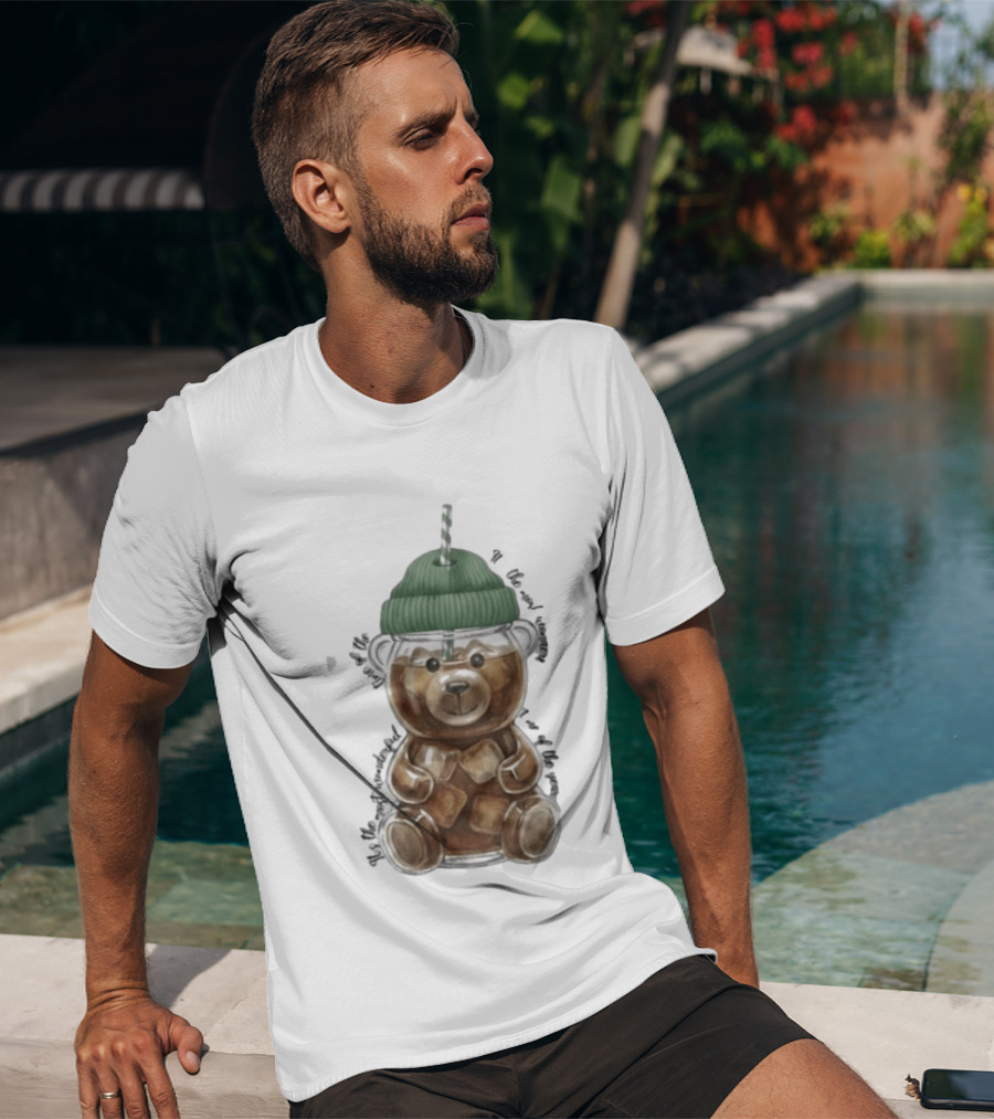 Starbucks Bear Cold Coffee Christmas 2023 Edition T-Shirt