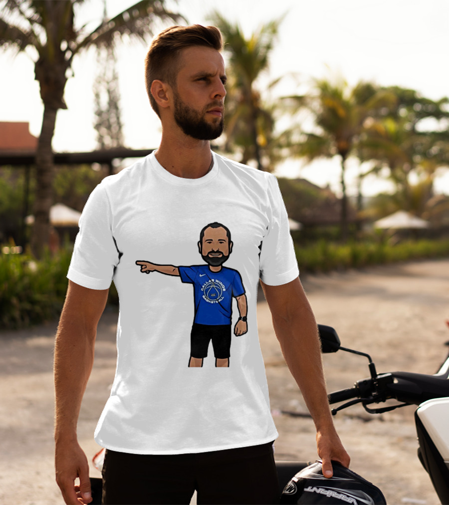 Dallas Wings Basketball Coach Jose Fernandez Classic Nike T-Shirt