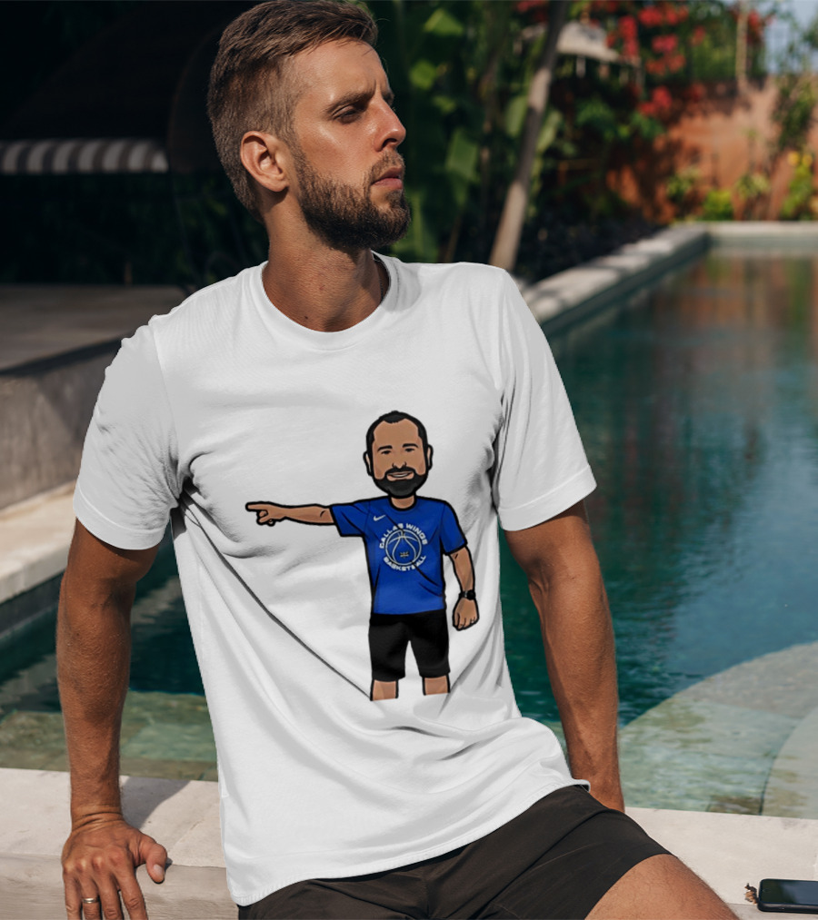 Dallas Wings Basketball Coach Jose Fernandez Classic Nike T-Shirt