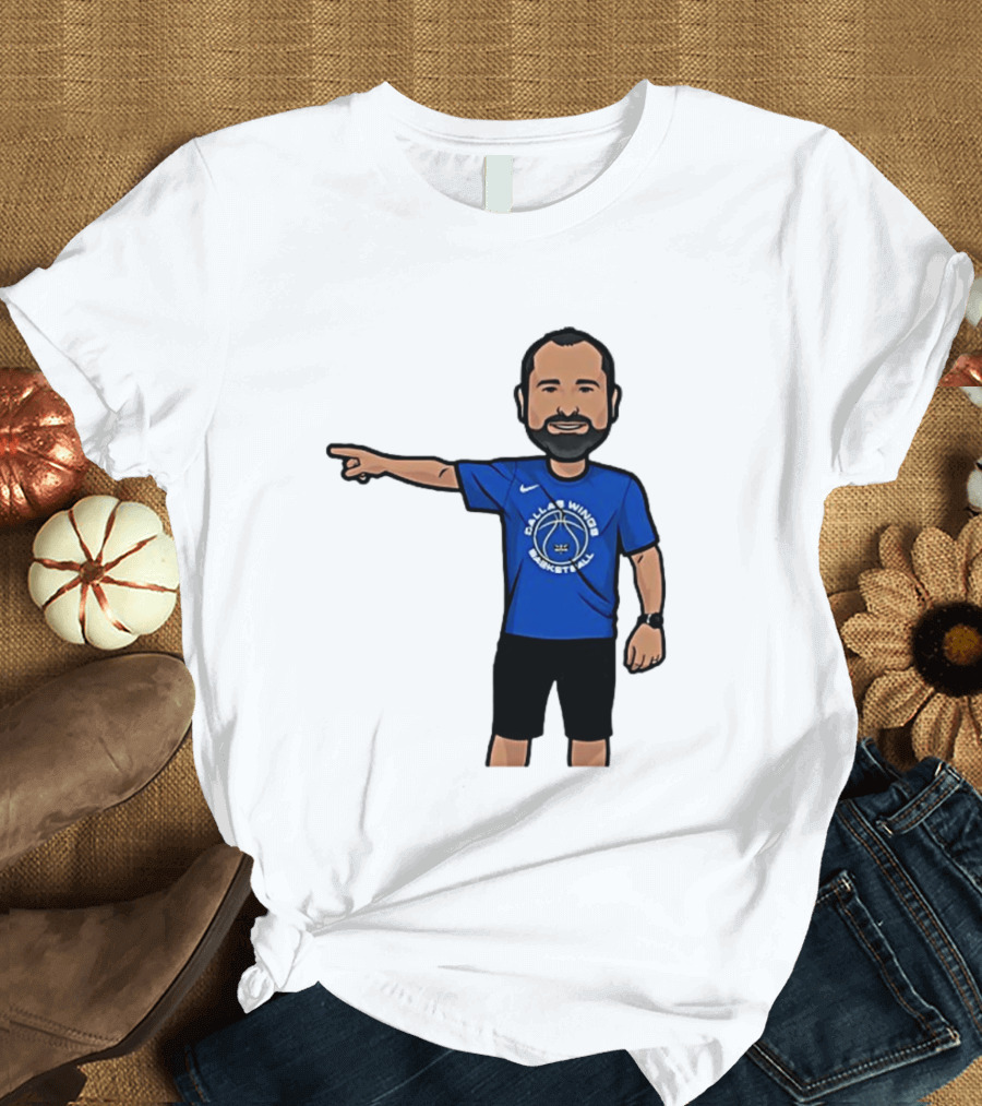 Dallas Wings Basketball Coach Jose Fernandez Classic Nike T-Shirt
