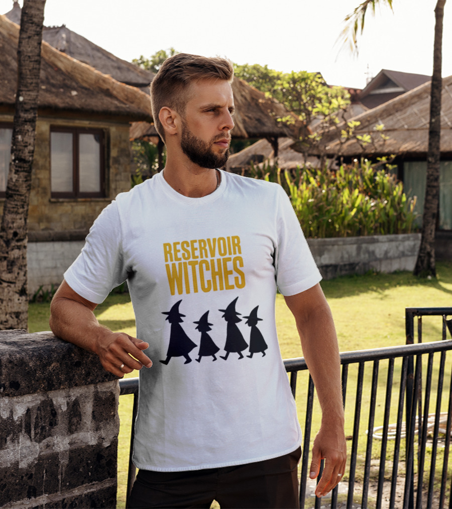 Reservoir Witches Walking In Silhouette With Classic Halloween T-Shirt
