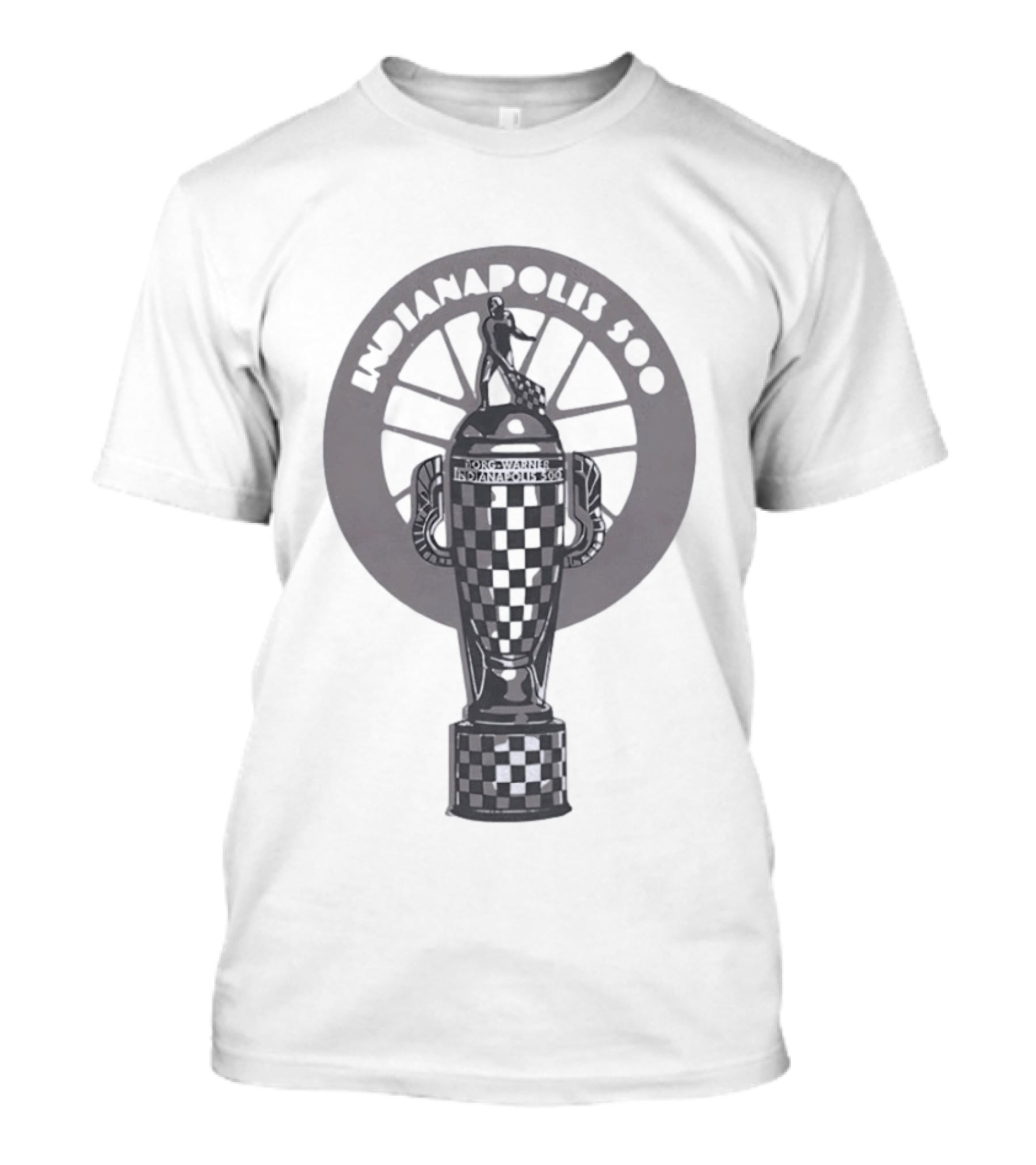 Indianapolis 500 Borg Warner Trophy Auto Racing T-Shirt