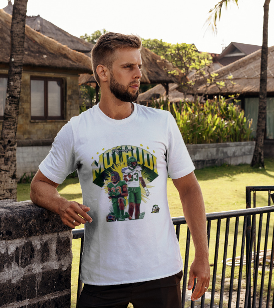 Kamar Mothudi Oregon Ducks Linebacker 33 Football Player T-Shirt