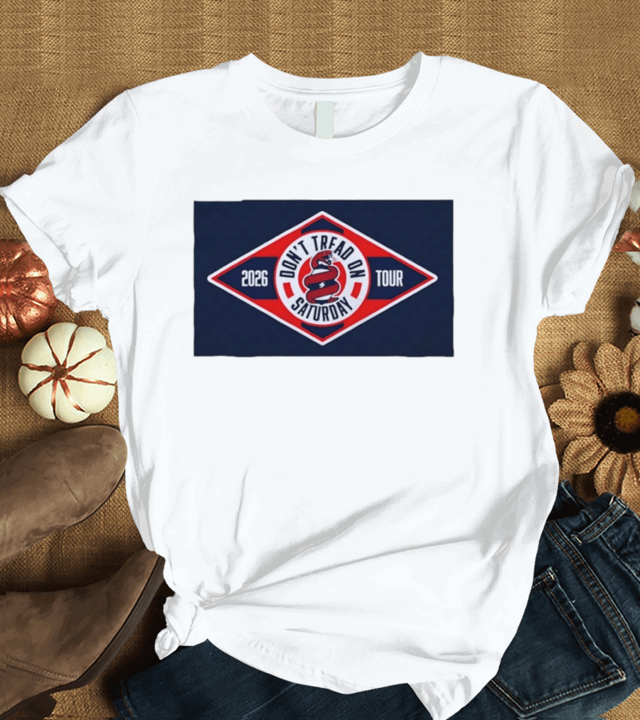 Don't Tread On Saturday 2026 Tour Snake Emblem College Football T-Shirt