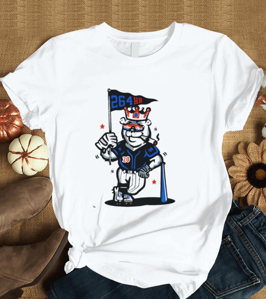 Polar Pete 264HR King Of Queens Ny Mets Christmas T-Shirt