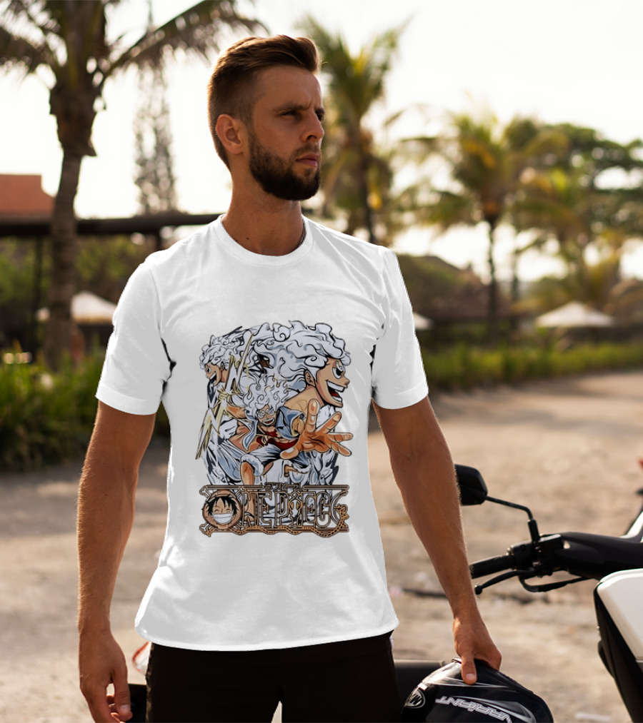 Monkey D Luffy Gear Five One Piece Anime Manga Adventure T-Shirt
