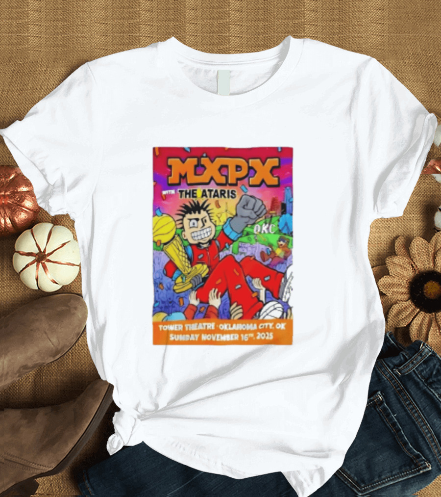 Mxpx With The Ataris Tower Theatre Oklahoma City November 16 2025 T-Shirt
