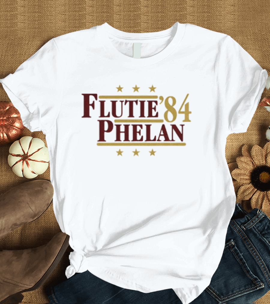 Flutie Phelan 84 Legends For President Trending Doug Flutie And Gerard Phelan T-Shirt