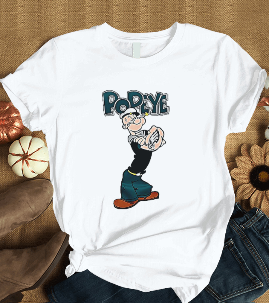 Philadelphia Eagles X Popeye I Yam What I Yam An Thats All I Yam T-Shirt