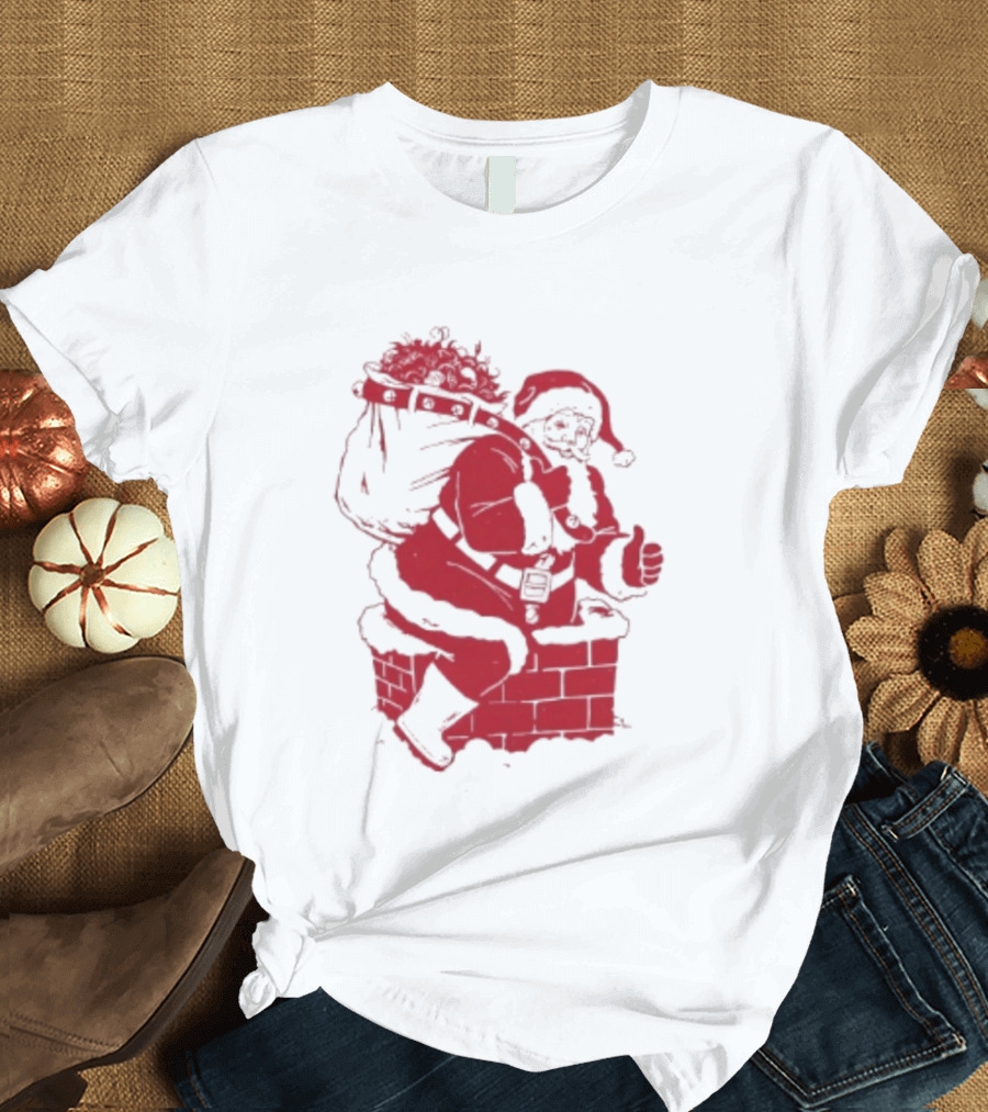 Trending Santa Claus Chimney Merry Christmas T-Shirt