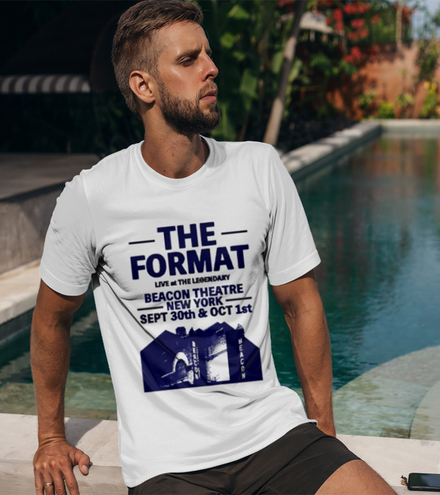 The Format Live At The Legendary Beacon Theatre New York Sept 30th & Oct 1st T-Shirt