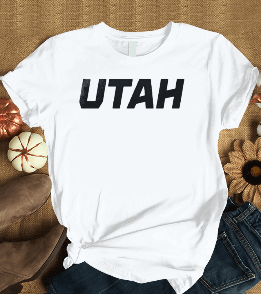 Utah Mammoth One Piece Luffy Pose Anime T-Shirt