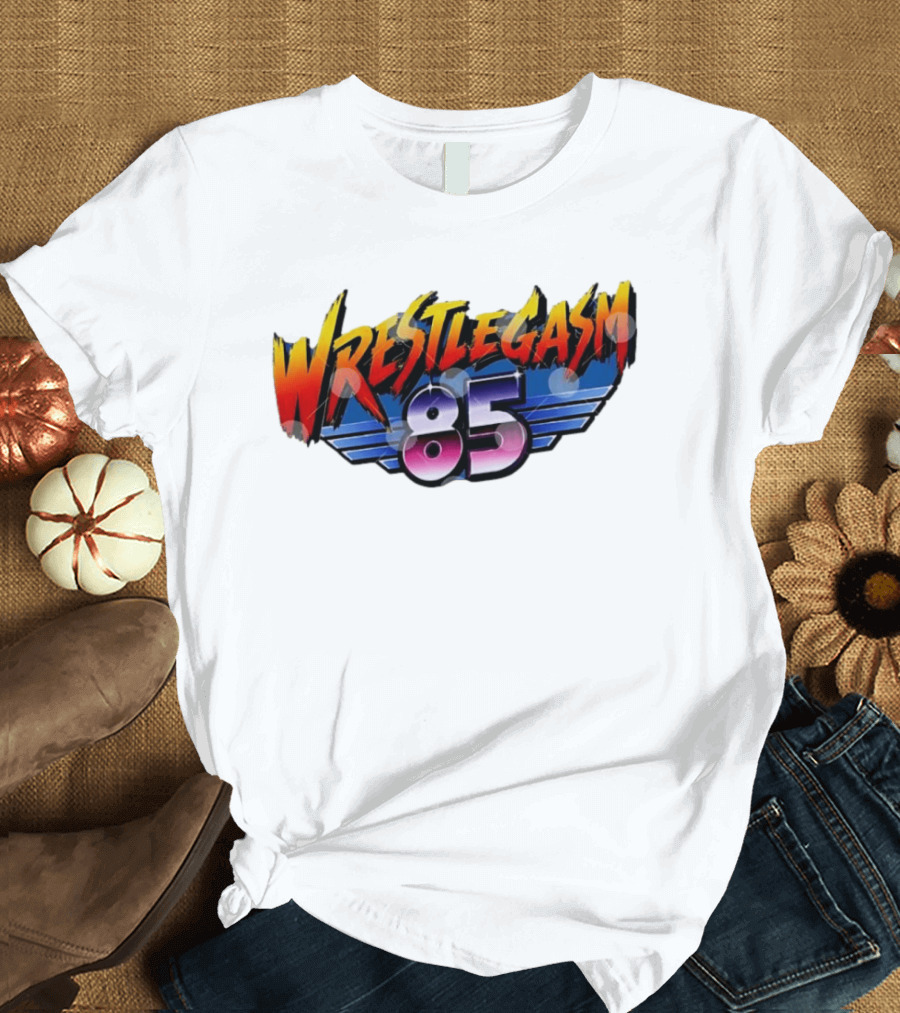 Wrestlegasm 85 Retro Wrestling 80s T-Shirt