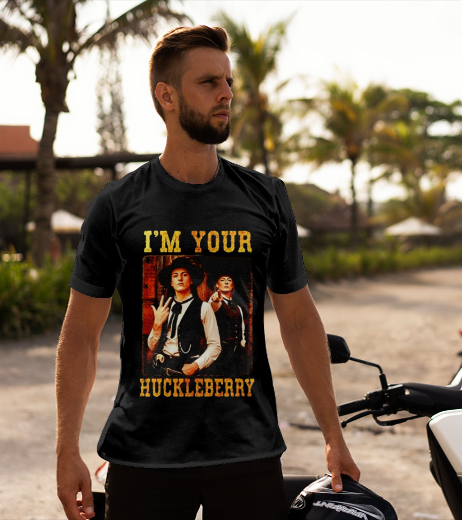 I'm Your Huckleberry Doc Holliday Tombstone Caitlin Clark Sophie Cunningham T-Shirt