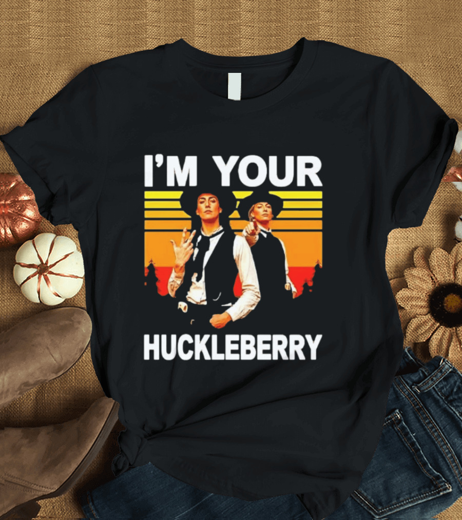 Caitlin Clark Sophie Cunningham I'm Your Huckleberry Western Movie Cowboy T-Shirt