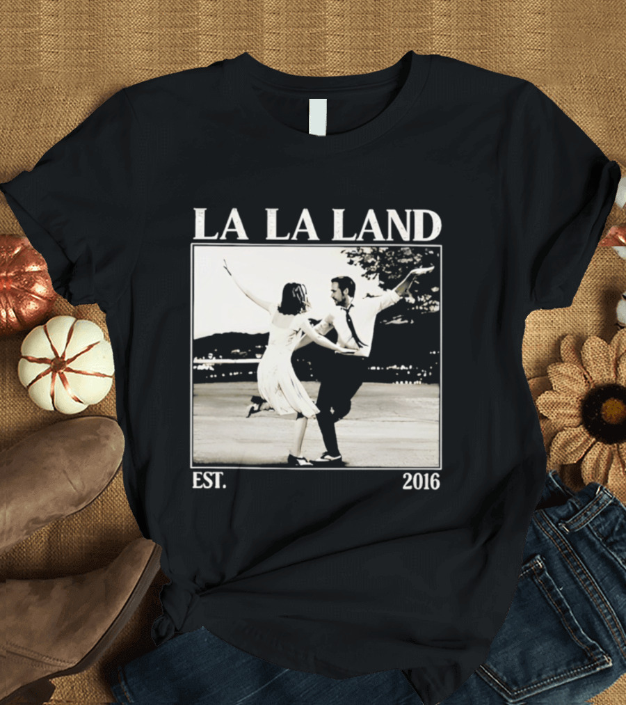 La La Land Est 2016 Dance Scene Emma Stone Ryan Gosling T-Shirt