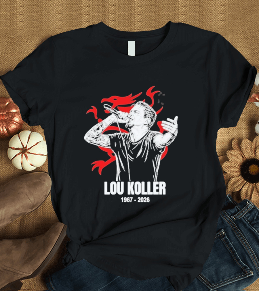 Lou Koller 1967 2026 Sick Of It All Mic Dragon T-Shirt