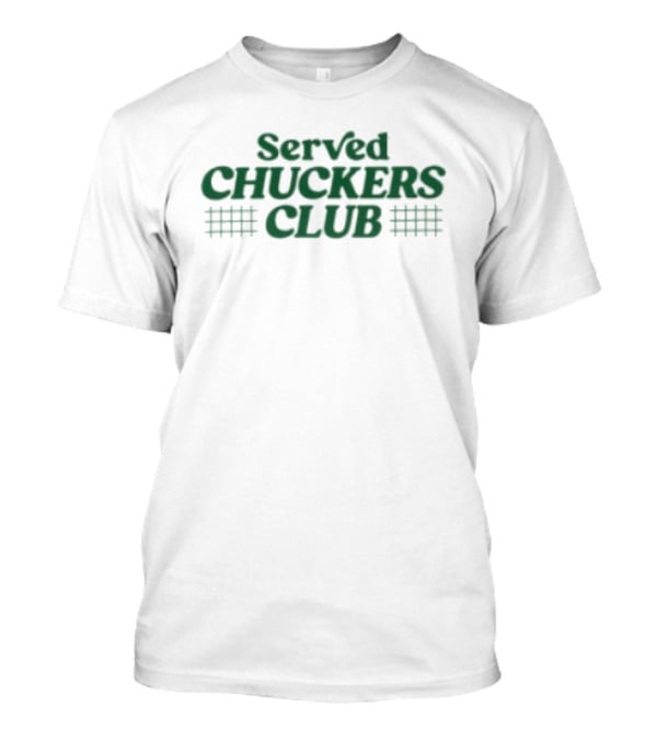 Served Podcast Chuckers Club Ivory T-Shirt