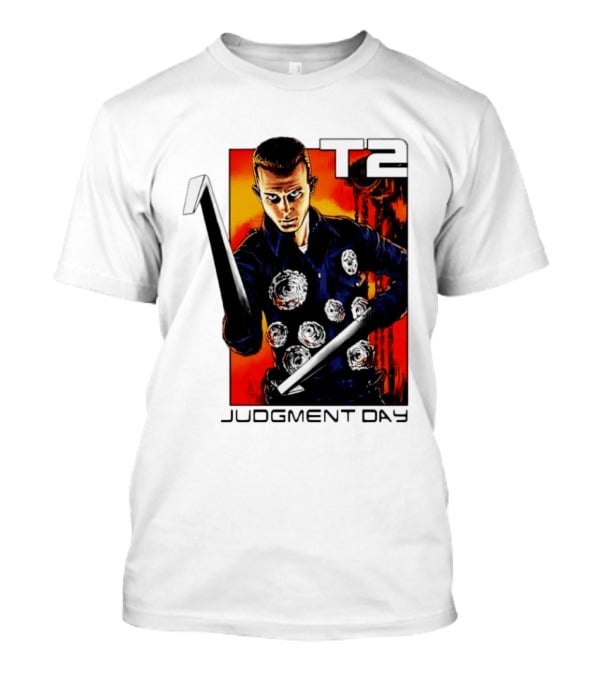 T2 Judgment Day 1000 Iconic Scene T-Shirt