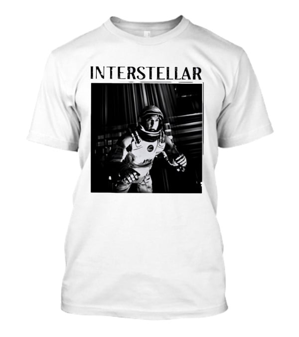 Interstellar 2014 Matthew McConaughey Spacesuit Scene T-Shirt