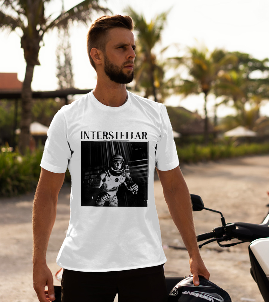 Interstellar 2014 Matthew McConaughey Spacesuit Scene T-Shirt