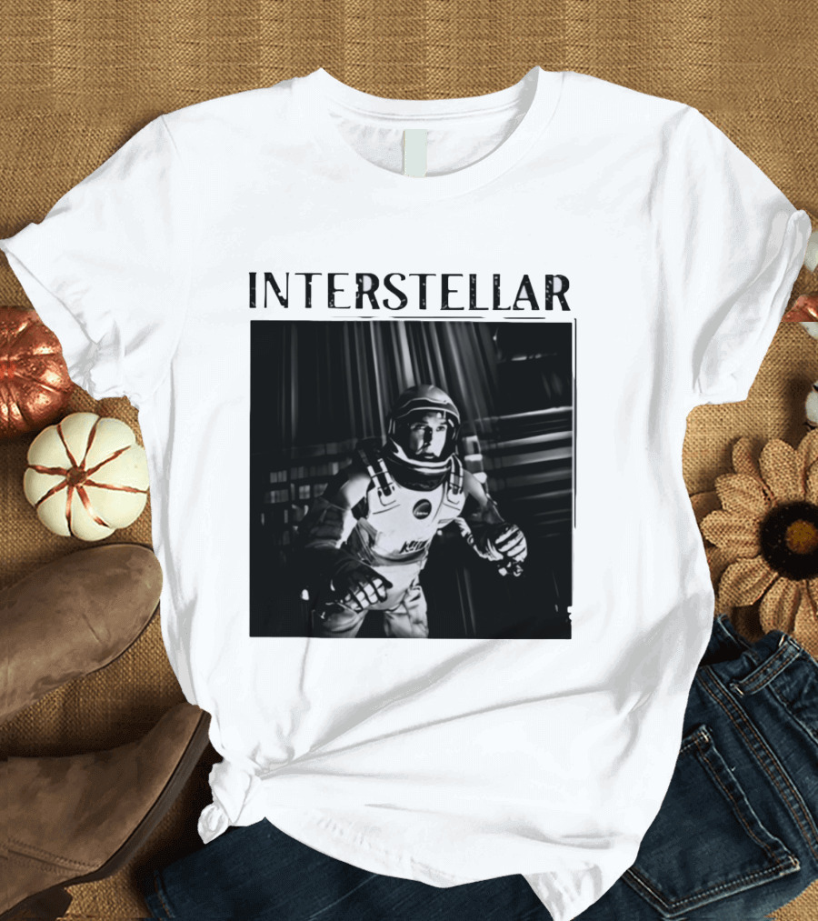 Interstellar 2014 Matthew McConaughey Spacesuit Scene T-Shirt