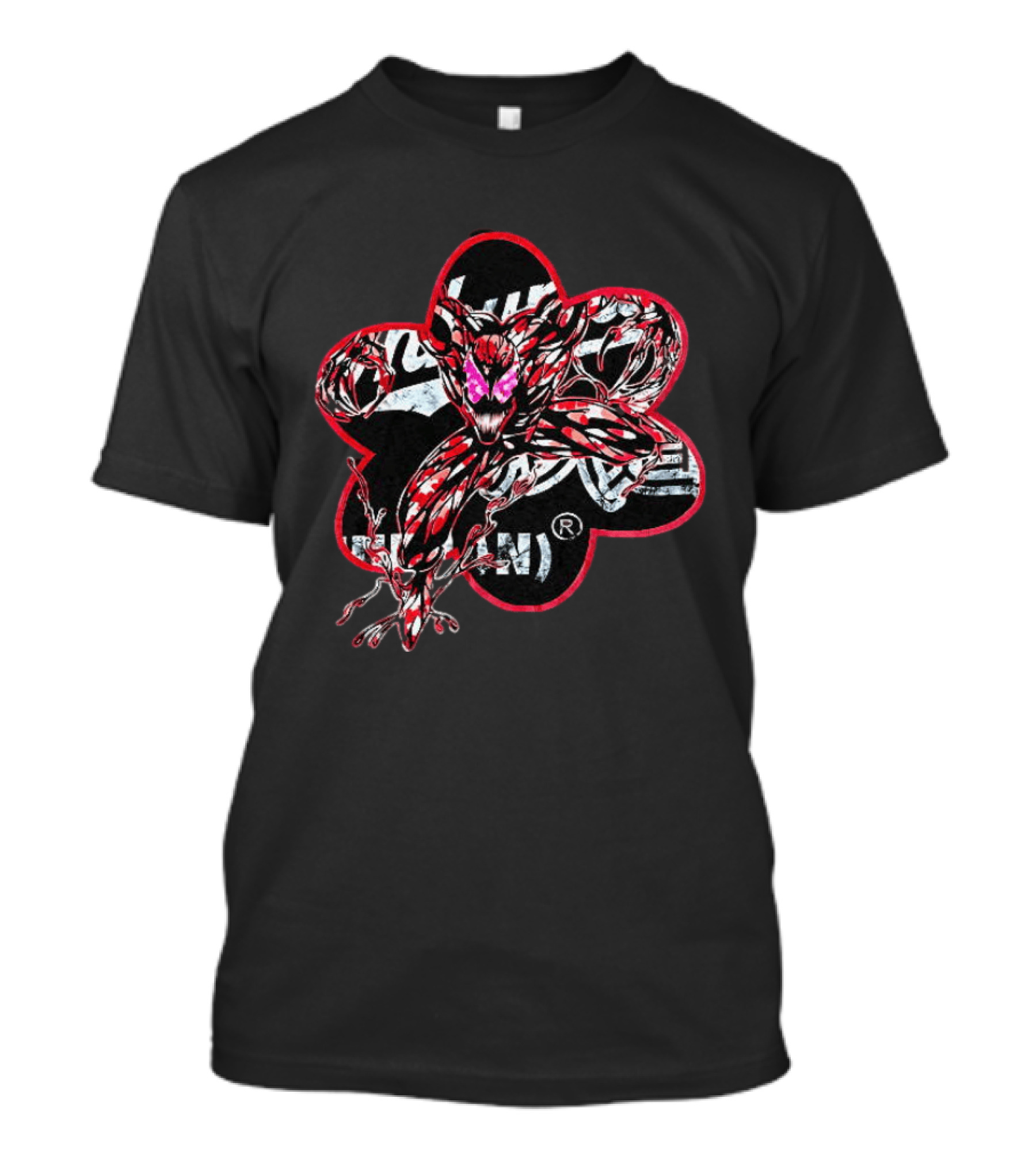 Carnage Marvel Comics Inhuman Villain Art From Inhuman Collection T-Shirt