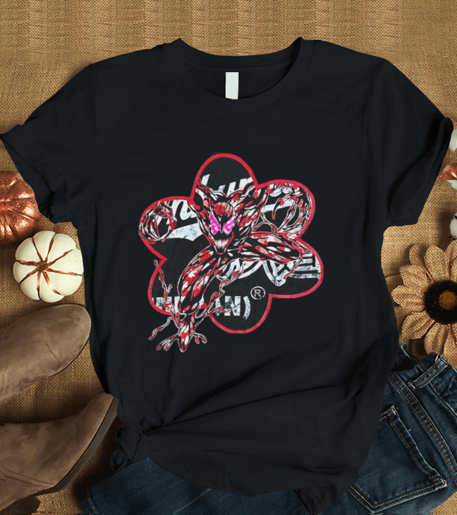 Carnage Marvel Comics Inhuman Villain Art From Inhuman Collection T-Shirt