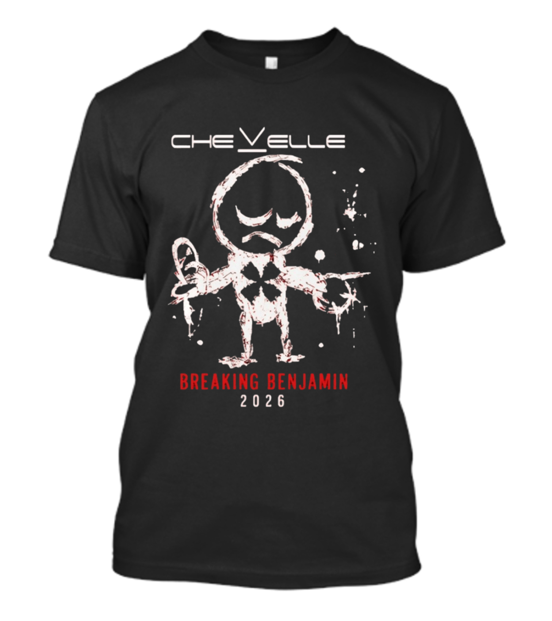 Chevelle Breaking Benjamin 2026 Tour T-Shirt