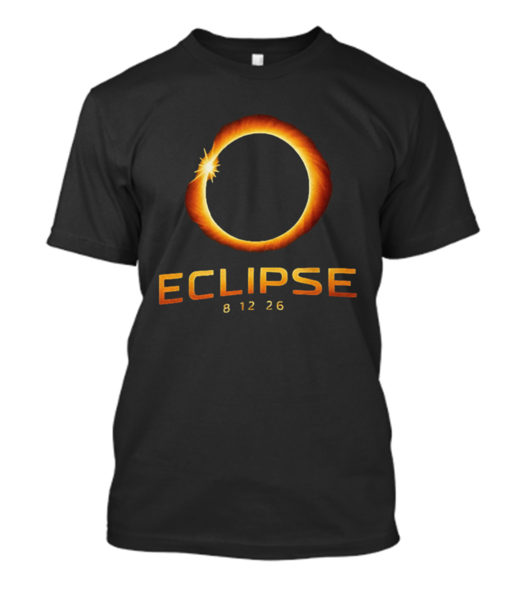 Eclipse 8 12 26 Solar Event August 12 2026 T-Shirt