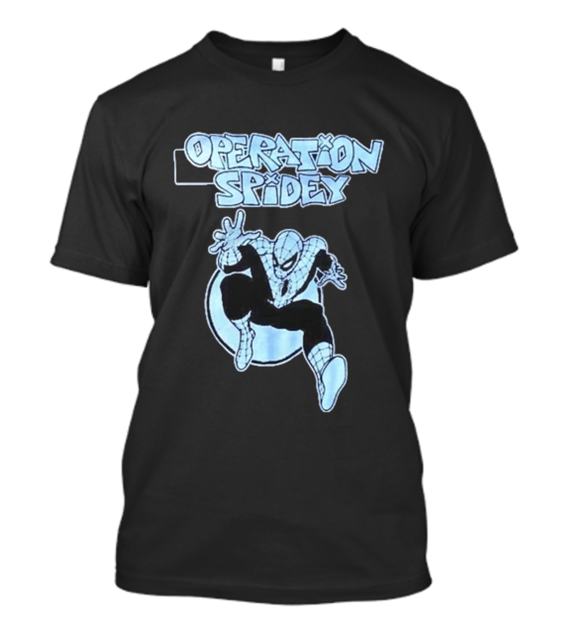 Operation Spidey Marvel Super Hero Spider Man Swinging Into Action T-Shirt